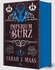 Imperium burz. Szklany Tron. Tom 5 wyd. 2025. Autor: Sarah J. Maas. Dadada.pl Okładka książki Imperium burz. Szklany Tron. Tom 5 wyd. 2025