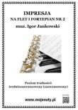 Impresja na flet i fortepian nr 2. Autor: Igor Jankowski. Dadada.pl Okładka książki Impresja na flet i fortepian nr 2