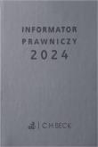 Okładka książki Informator prawniczy 2024