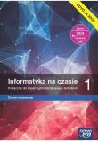 Informatyka na czasie 1 Podręcznik Zakres rozszerzony Edycja 2024. Autor: Mazur Janusz, Paweł Perekietka, Talaga Zbigniew, Janusz S. Wierzbicki. Dadada.pl Okładka książki Informatyka na czasie 1 Podręcznik Zakres rozszerzony Edycja 2024