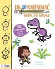 Okładka książki Jak narysować? Krok po kroku 50 rysunków: zwierzęta, postacie, pojazdy