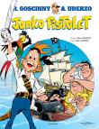 Janko Pistolet. Autor: René Goscinny, Albert Uderzo, Marek Puszczewicz. Dadada.pl Okładka książki Janko Pistolet