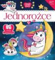 Jednorożce. 54 naklejki z brokatem. Autor: Opracowanie zbiorowe. Dadada.pl Okładka książki Jednorożce. 54 naklejki z brokatem