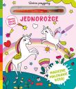 Jednorożce. Akademia mądrego dziecka. Wodne przygody. Autor: Opracowanie zbiorowe. Dadada.pl Okładka książki Jednorożce. Akademia mądrego dziecka. Wodne przygody