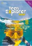 Język angielski SP 8 Teen Explorer new neon Podr.. Autor: Katarzyna Kłopska. Dadada.pl Okładka książki Język angielski SP 8 Teen Explorer new neon Podr.