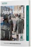 Język polski 4 Podręcznik Część 2 Liceum i technikum Zakres podstawowy i rozszerzony. Autor: Steblecka-Jankowska Magdalena, Renata Janicka-Szyszko, Urszula Jagiełło. Dadada.pl Okładka książki Język polski 4 Podręcznik Część 2 Liceum i technikum Zakres podstawowy i rozszerzony