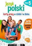 Język polski. Karty pracy w szkole i w domu. Klasa 5. Autor: Karolina Cichocka. Dadada.pl Okładka książki Język polski. Karty pracy w szkole i w domu. Klasa 5