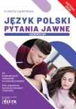 Okładka książki Język Polski Pytania Jawne Vademecum matura 2025