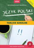 Język polski. Tablice szkolne. Nowe wydanie. Autor: autor zbiorowy. Dadada.pl Okładka książki Język polski. Tablice szkolne. Nowe wydanie