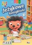 Jeżykowe łamigłówki 1. Autor: Korolkiewicz Elżbieta. Dadada.pl Okładka książki Jeżykowe łamigłówki 1