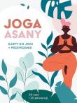 Joga. Asany. Karty do jogi + przewodnik. Autor: Natalie Heath. Dadada.pl Okładka książki Joga. Asany. Karty do jogi + przewodnik