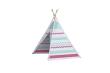 Opakowanie John Namiot drewniany tipi niebiesko - czerwony