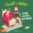 Julka i Janek Czego nie lubi potwór. Autor: Kasia Keller. Dadada.pl Okładka książki Julka i Janek Czego nie lubi potwór