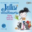 Julka - mała weterynarka T.1 Piżama party... CD - Audiobook. Autor: Rebecca L. Johnson. Dadada.pl Okładka książki Julka - mała weterynarka T.1 Piżama party... CD - Audiobook