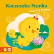 Kaczuszka Franka uczy się pływać. Wiosenne bajeczki. Autor: Opracowanie zbiorowe. Dadada.pl Okładka książki Kaczuszka Franka uczy się pływać. Wiosenne bajeczki