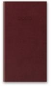 Okładka książki KAL 2025 A6 TYGODNIOWY OPRAWA VIVELLA - Bordo