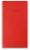 Okładka książki KAL 2025 A6 TYGODNIOWY OPRAWA VIVELLA - Czerwony