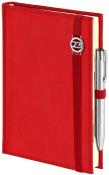 Opakowanie Kalendarz 2023 A4D Cross z gumką azurowa data Czerwony