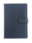 Opakowanie Kalendarz 2023 A5 dzienny z zapięciem ekoskóra granatowy