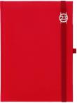 Opakowanie Kalendarz 2023 A5D Cross z gumką azurowa data Czerwony