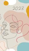 Opakowanie Kalendarz 2023 A6 tygodniowy soft dama