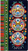 Opakowanie Kalendarz 2023 A6 tygodniowy soft koguty