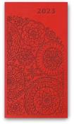 Opakowanie Kalendarz 2023 A6 tygodniowy vivella relief czerwony