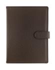 Opakowanie Kalendarz 2023 B5 dzienny z zapięciem ekoskóra brązowy