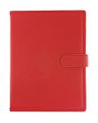 Opakowanie Kalendarz 2023 B5 dzienny z zapięciem ekoskóra czerwony