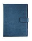 Opakowanie Kalendarz 2023 B5 dzienny z zapięciem krokodyl granatowy