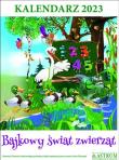 Okładka książki Kalendarz 2023 Bajkowy świat zwierząt