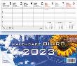 Opakowanie Kalendarz 2023 biurkowy poziomy mix