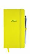 Opakowanie Kalendarz 2023 flex z gumką Dl tygodniowy neonowy V5