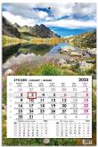 Opakowanie Kalendarz 2023 jednodzielny głowka płaska Tatry