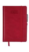 Opakowanie Kalendarz 2023 lux z gumką B5 dzienny V1 czerwony