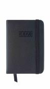 Opakowanie Kalendarz 2023 lux z gumką kieszonkowy czarny V9