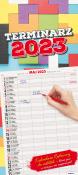 Okładka książki Kalendarz 2023 Paskowy Terminarz AVANTI