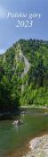 Opakowanie Kalendarz 2023 Ścienny pasek Polskie góry