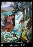 Okładka książki Kalendarz 2023 Stryjeńska A3 pion