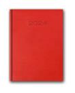 Opakowanie Kalendarz 2024 21D A5 CZERWONY KSIĄŻKOWY
