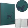 Opakowanie Kalendarz 2024 A5 dzienny z registrami Kot Zieleń