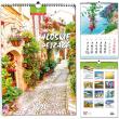Opakowanie Kalendarz 2024 B3 13 plansz Włoskie Pejzaże