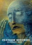 Okładka książki Kalendarz 2024 - Beksiński wzór 4 A3