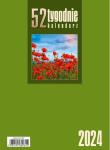 Opakowanie Kalendarz 2024 Biurkowy stojący zielony
