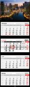 Opakowanie Kalendarz 2024 czterodzielny premium City Dubai KT4-V.11