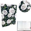 Opakowanie Kalendarz 2024 dzienny sb/nd osobno A5 soft touch peonie w zieleni EV230039