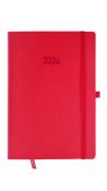 Opakowanie Kalendarz 2024 flex A5 dzienny V4 czerwony