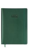 Opakowanie Kalendarz 2024 lux z gumką  A4 tygodniowy V1 zielony