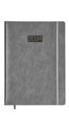 Opakowanie Kalendarz 2024 lux z gumką  A4 tygodniowy V4 szary