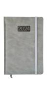 Opakowanie Kalendarz 2024 lux z gumką A5 tygodniowy V4 szary